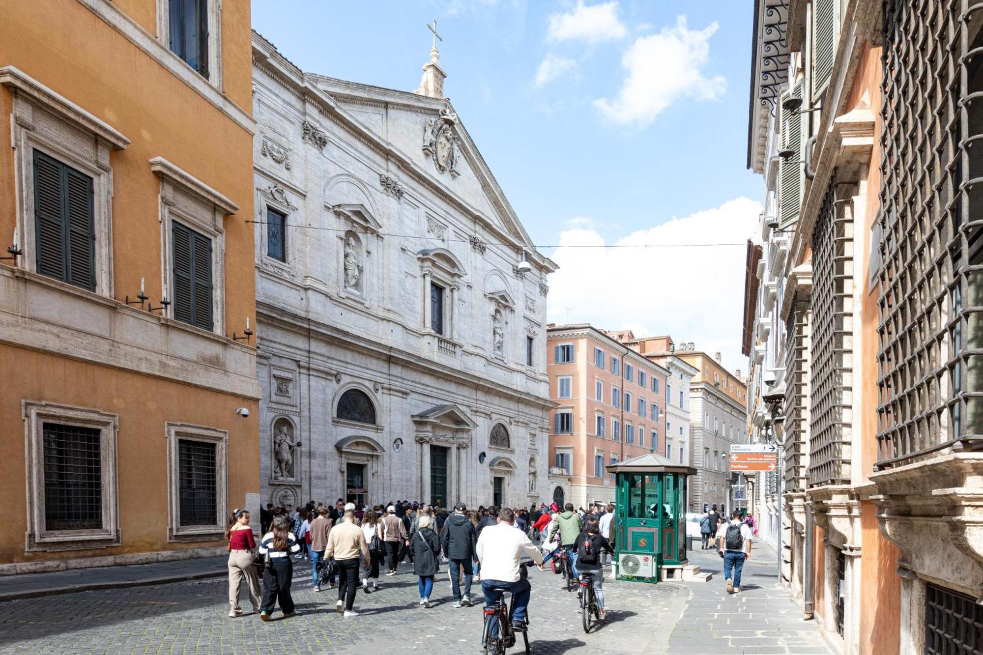 Appartamento Con Terrazzino Al Pantheon Róma Kültér fotó